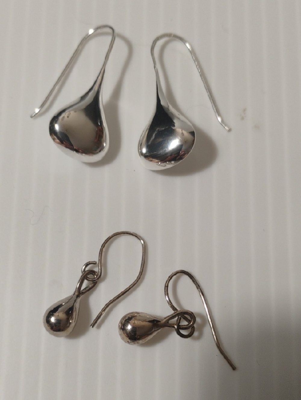 Double up Drop Earrings 2 Pairs